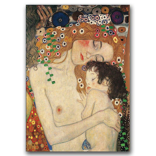 Plakat na ścianę Matka i dziecko Gustav Klimt A1 Vintageposteria