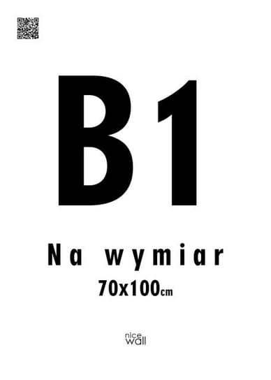 Plakat Na Wymiar 70X100 B1 Nice Wall