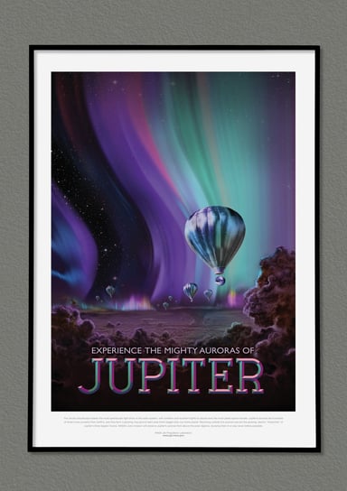 Plakat NASA Jupiter 70x50 cm / DodoPrint Dodoprint