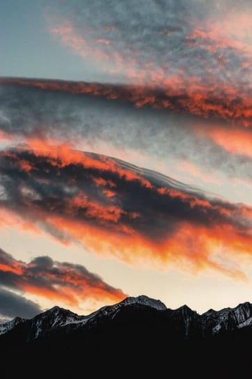 Plakat NICE WALL Autumnal Sky in the Alps, 61x91,5 cm Nice Wall