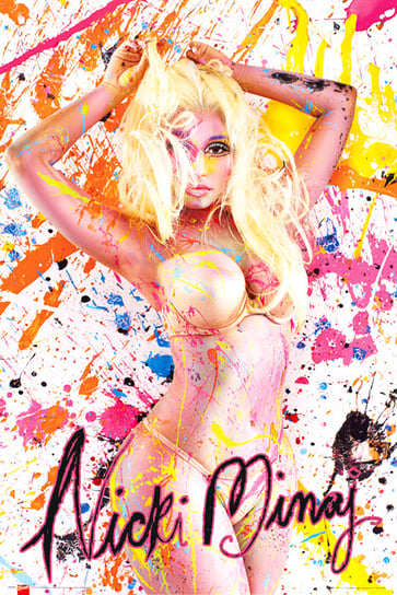 Plakat, Nicki Minaj Paint, 61x91,5 cm Inna marka