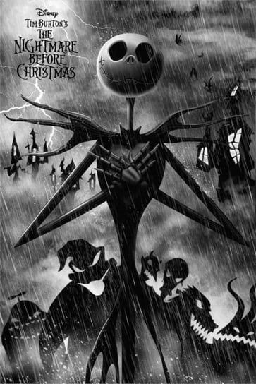 Plakat Nightmare Before Christmas Jack 61X91,5Cm Miasteczko Halloween