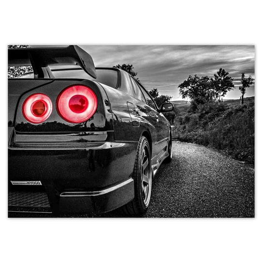 Plakat Nissan Skyline Sport, 100x70 cm ZeSmakiem