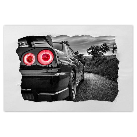 Plakat Nissan Skyline Sport, 120x80 cm ZeSmakiem