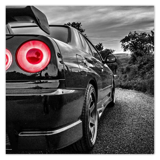 Plakat Nissan Skyline Sport, 50x50 cm ZeSmakiem