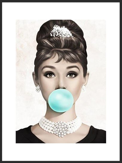 Plakat Obraz Audrey Hepburn 42x60 cm (A2) posterstory.pl