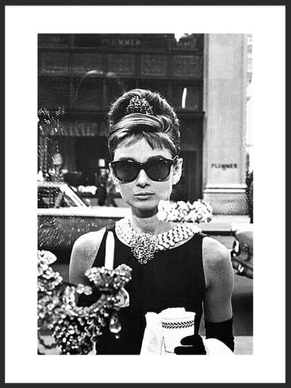 Plakat Obraz Audrey Hepburn 60x84 cm (A1) posterstory.pl