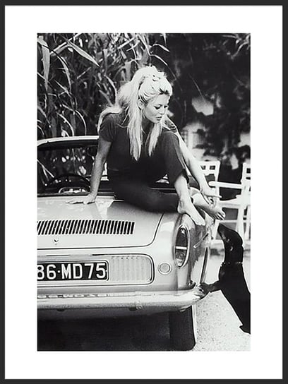 Plakat Obraz Brigitte Bardot 30x42 cm (A3) posterstory.pl