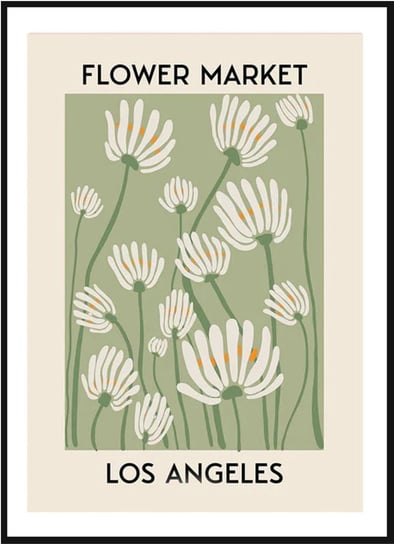 Plakat Obraz - Flower Market Los Angeles  - 21x30 cm posterstory.pl