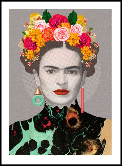 Plakat Obraz Frida 30x42 cm (A3) posterstory.pl