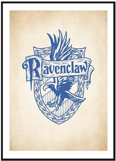 Plakat Obraz - Harry Potter Herb Ravenclaw - 30x42 cm posterstory.pl