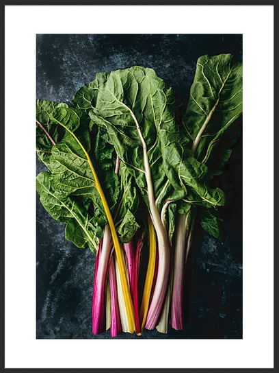 Plakat Obraz Kuchnia Kolorowe Warzywa 21x30 cm (A4) posterstory.pl