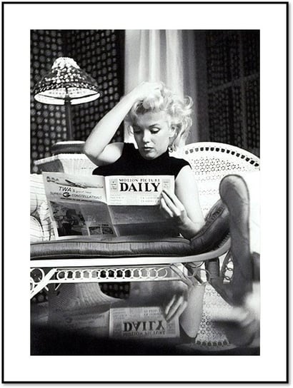 Plakat Obraz Marilyn Monroe 21x30 cm (A4) posterstory.pl