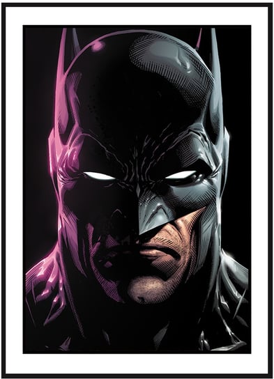 Plakat Obraz - Portret Batman - 21x30 cm posterstory.pl