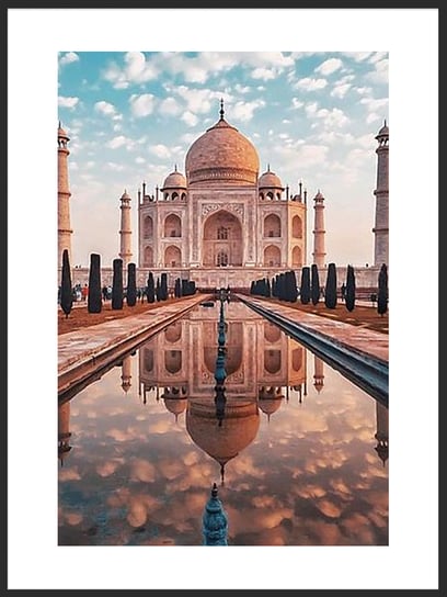 Plakat Obraz The Taj Mahal Indie 50x70 cm (B2) posterstory.pl