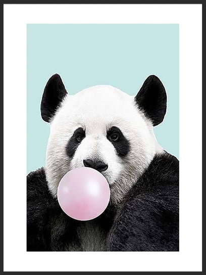 Plakat Obraz Zabawna Panda 30x42 cm (A3) posterstory.pl
