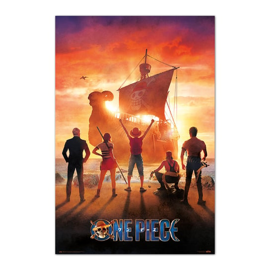 Plakat One Piece Netflix - Piraci W Słomkowym Kapeluszu Grupo Erik