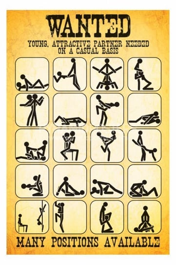 plakat PARTNERS WANTED - SEX Pyramid