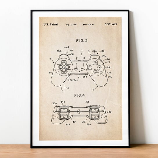 Plakat PATENT – PS PAD, A3 / Nikograf PlakatoweLove