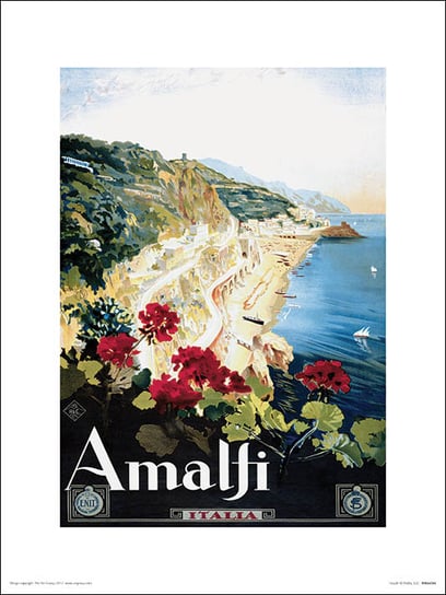 Plakat, Piddix Amalfi, 30x40 cm Pyramid Posters