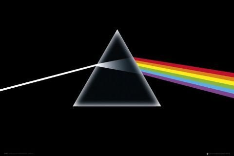 Plakat, Pink Floyd Dark Side of the Moon, 91,5x61 cm Inna marka