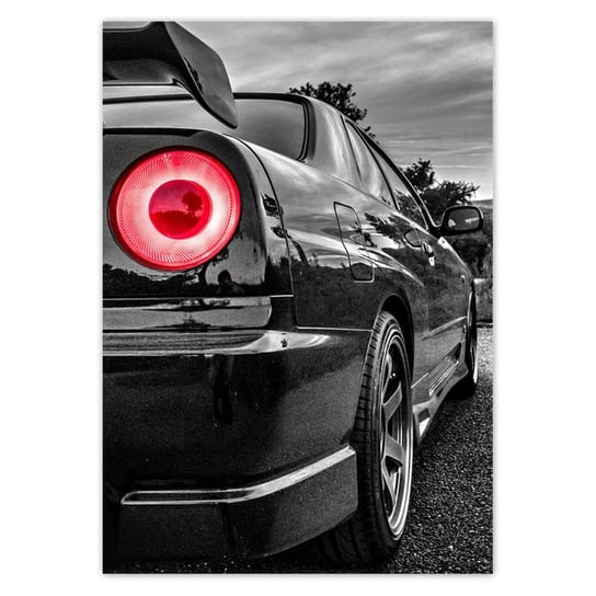 Plakat pionowy Nissan Skyline Sport, 29,7x42  cm ZeSmakiem