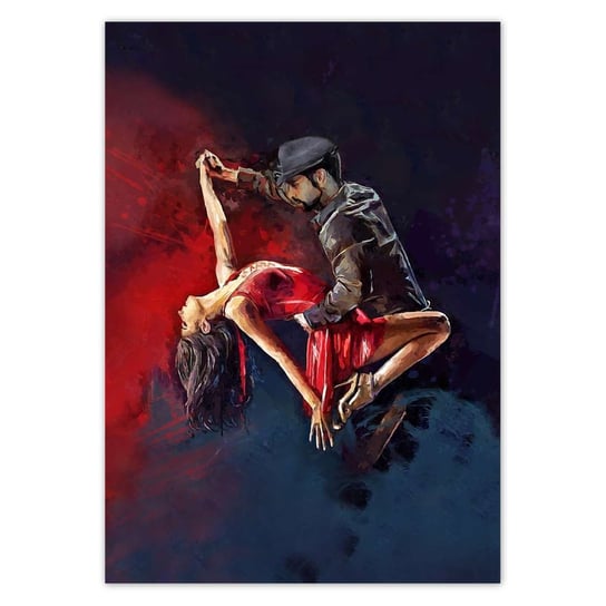 Plakat pionowy Tango Namiętne tańce, 14,8x21  cm ZeSmakiem