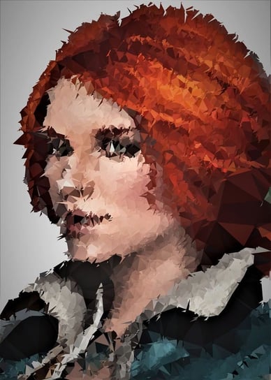 Plakat, POLYamory - Triss, Wiedźmin, 50x70 cm reinders