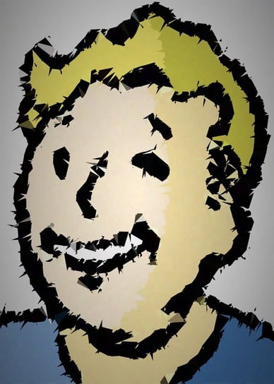 Plakat, POLYamory - Vault Boy, Fallout, 61x91,5 cm reinders