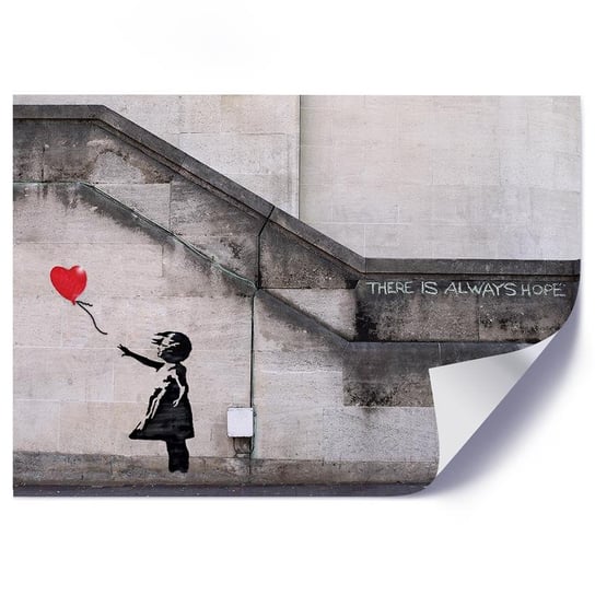 Plakat poster FEEBY, Banksy Dziewczynka z Balonikiem 120x80 Feeby