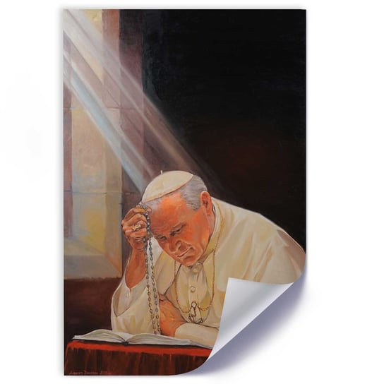 Plakat poster FEEBY, REPRODUKCJA Papież Jan Paweł II 70x100 Feeby
