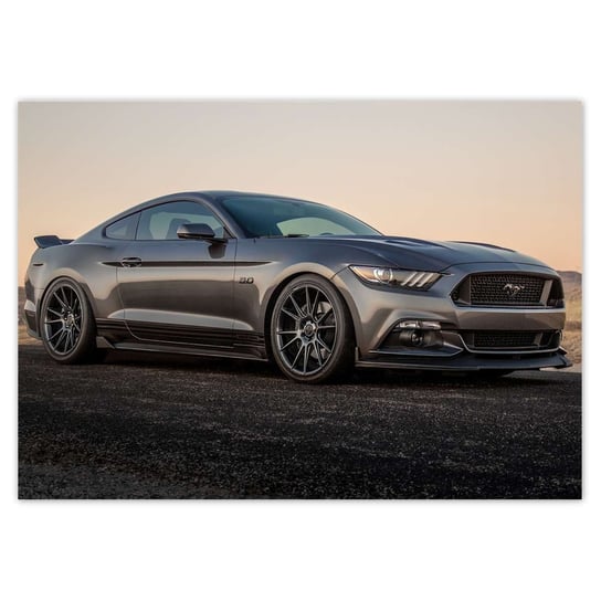 Plakat poziomy Ford Mustang, 59,4x42  cm ZeSmakiem