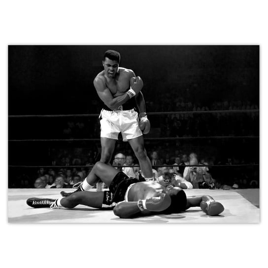 Plakat poziomy Muhammad Ali Boks, 118,9x84,1  cm ZeSmakiem