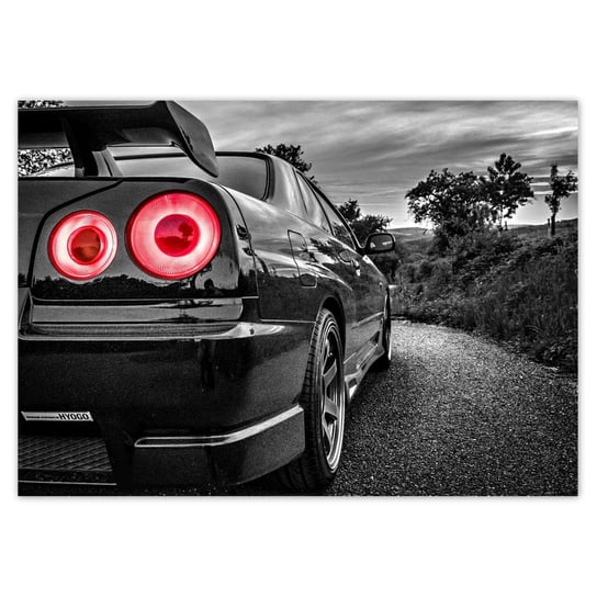 Plakat poziomy Nissan Skyline Sport, 42x29,7  cm ZeSmakiem