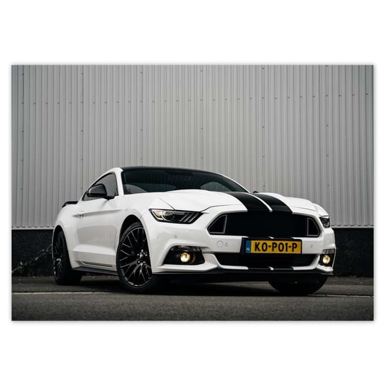 Plakat poziomy Sportowy Ford Mustang, 59,4x42  cm ZeSmakiem