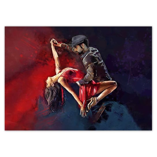 Plakat poziomy Tango Namiętne tańce, 42x29,7  cm ZeSmakiem