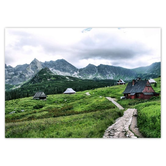 Plakat poziomy Tatry Hala Gąsienicowa, 118,9x84,1  cm ZeSmakiem