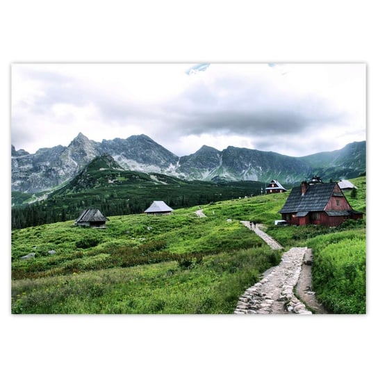 Plakat poziomy Tatry Hala Gąsienicowa, 59,4x42  cm ZeSmakiem