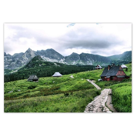 Plakat poziomy Tatry Hala Gąsienicowa, 84,1x59,4  cm ZeSmakiem