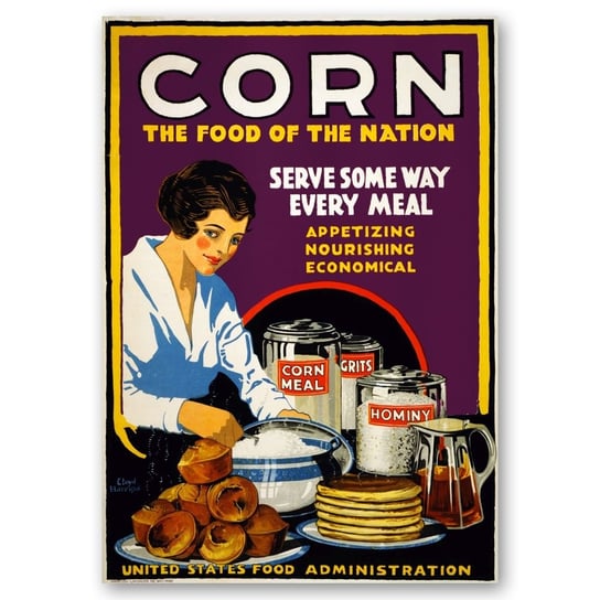 Plakat Propagandy The Food Of The Nation 50x70 Legendarte
