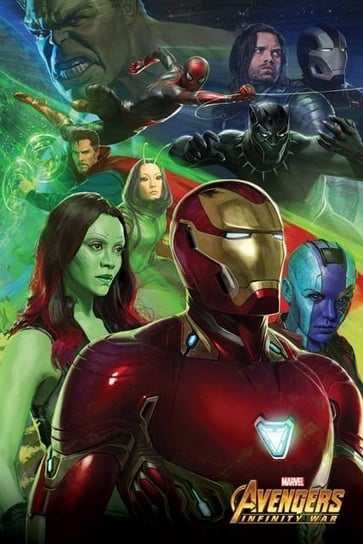 Plakat PYRAMID INTERNATIONA Avengers Infinity War Iron Man, 61x91 cm Marvel