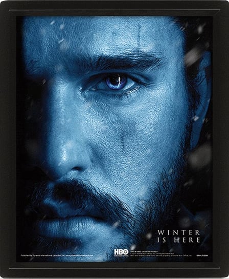 Plakat PYRAMID INTERNATIONA Game Of Thrones Jon Snow Vs Knight King, 10x8" Pyramid International