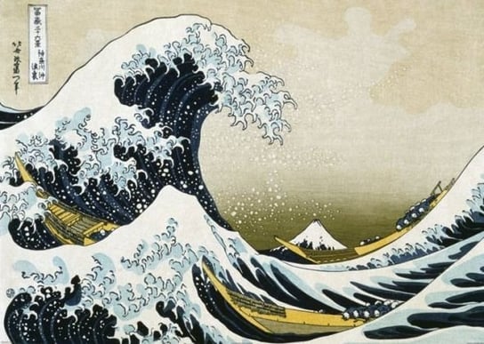 Plakat PYRAMID INTERNATIONA Great Wave Off Kanagawa, 100x140 cm Pyramid International