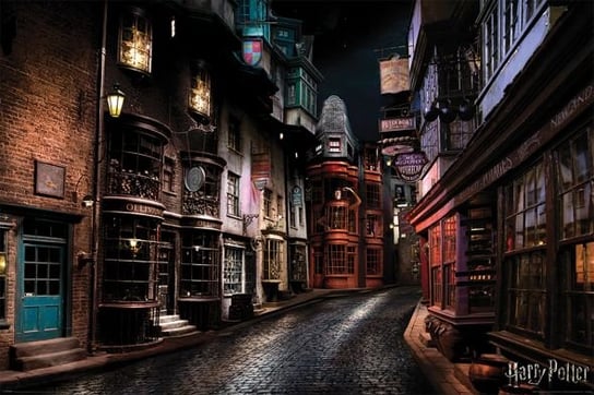 Plakat PYRAMID INTERNATIONA Harry Potter Diagon Alley, 61x91 cm Pyramid Posters