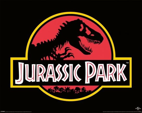 Plakat PYRAMID INTERNATIONA Jurassic Park Classic Logo, 40x50 cm Jurassic World