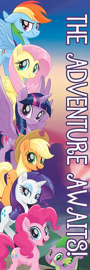 Plakat PYRAMID INTERNATIONA My Little Pony Movie The Adventure Awaits, 53x158 cm Pyramid International