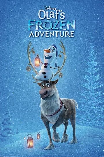 Plakat PYRAMID INTERNATIONA Olaf'S Frozen Adventure One Sheet, 61x91 cm Pyramid International