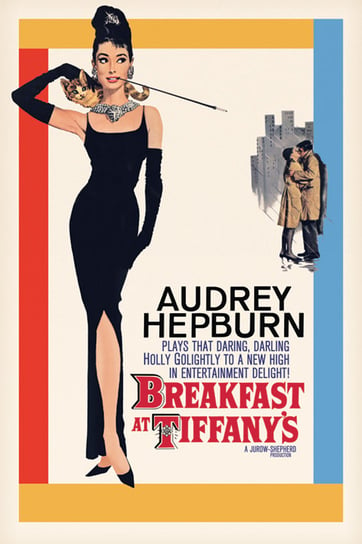Plakat PYRAMID INTERNATIONAL, Audrey Hepburn - Breakfast At Tiffanys One Sheet, 61x91 cm Pyramid International
