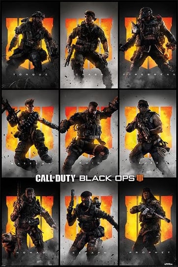Plakat PYRAMID INTERNATIONAL Call Of Duty: Black Ops 4 (CHARACTERS) Pyramid International