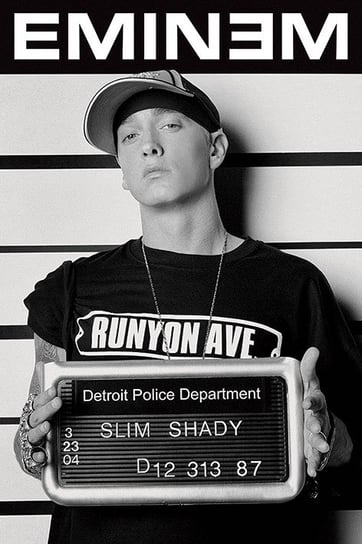 Plakat PYRAMID INTERNATIONAL, Eminem- Mugshot, 61x91 cm Pyramid International